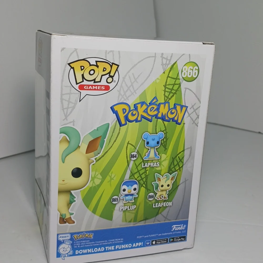 Leafeon Pokemon Funko Pop! Vinyl #866 - Picture 4 of 6